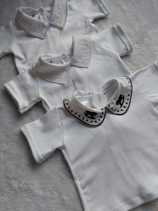 Blusa bebê em malha