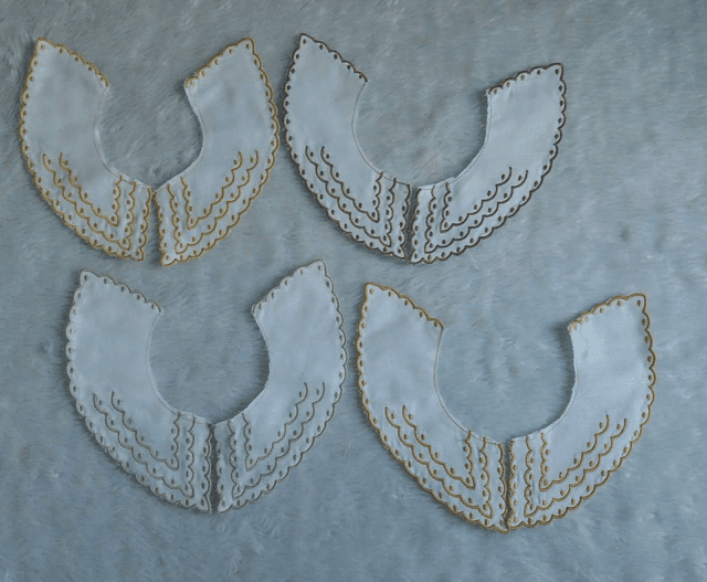 Golinhas bordadas Barroco